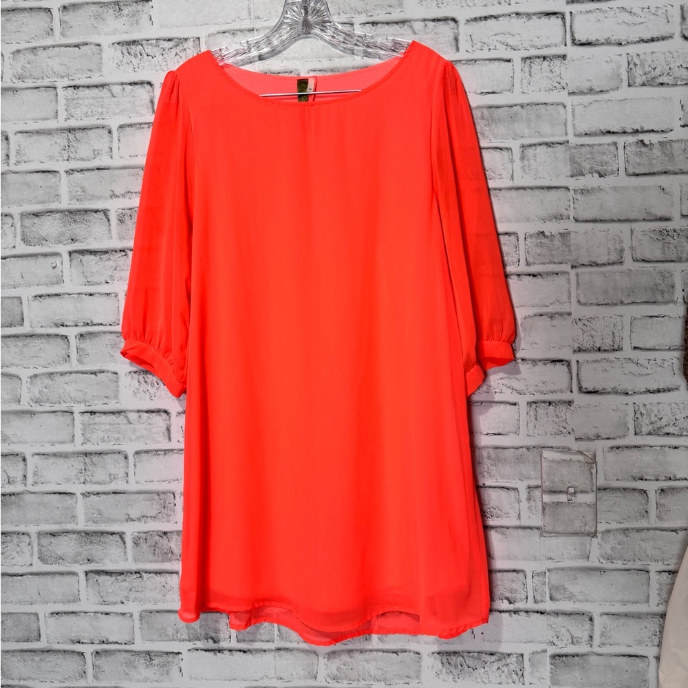 Vibrant Women's Blouse in Coral
